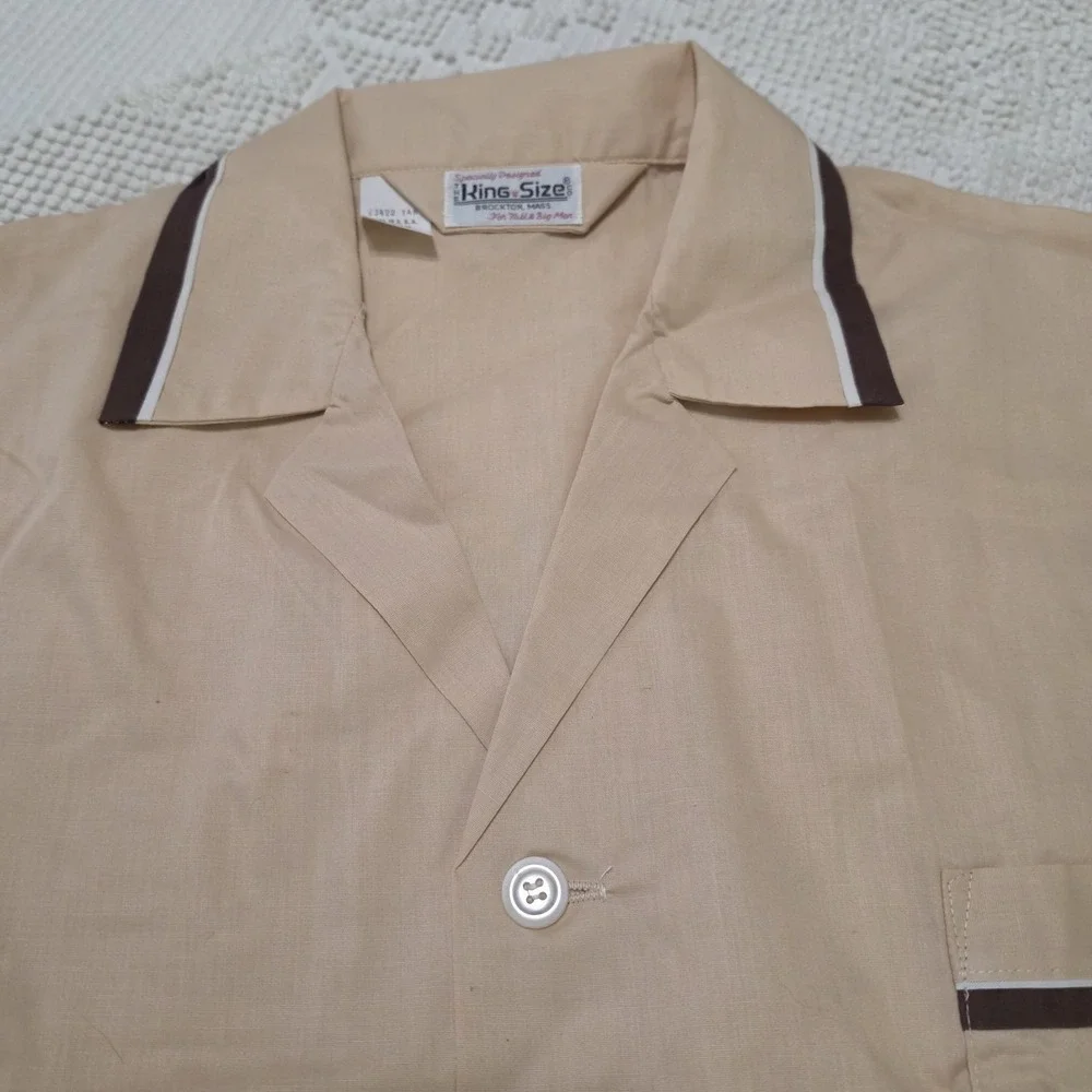 Vintage The King Size Men's Pajama Set D Tall (XL) New